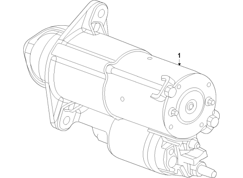 2022 Chevy Spark Starter Diagram 2 - Thumbnail