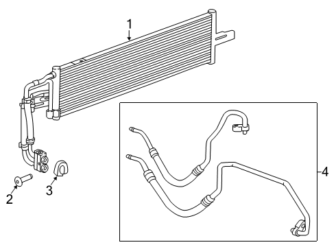 2018 Chevy Cruze Trans Oil Cooler Diagram 2 - Thumbnail