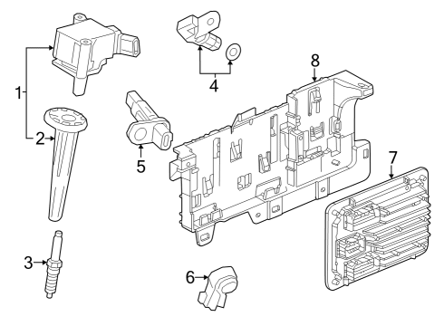 2024 Chevy Colorado Ignition System Diagram
