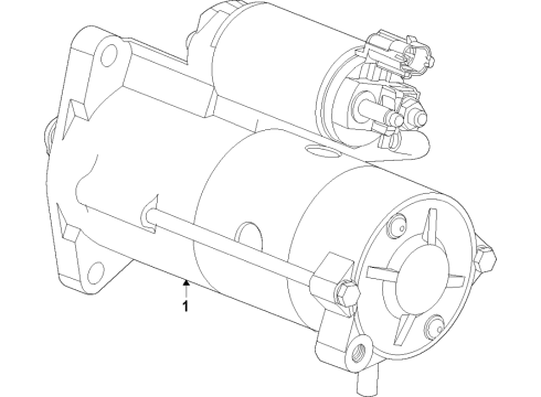 2019 Chevy Trax Starter Diagram 2 - Thumbnail