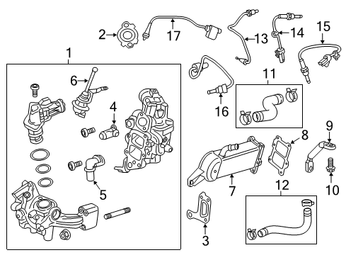 2019 Chevy Colorado EGR System Diagram