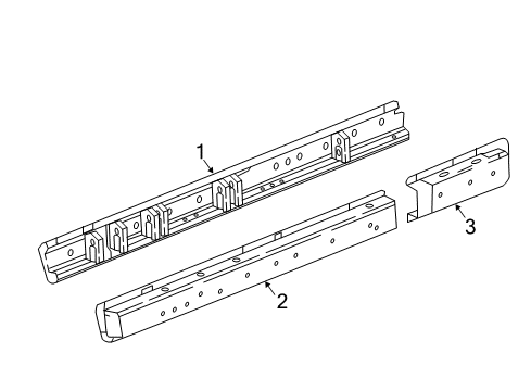 2024 Chevy Traverse Limited Rocker Panel Diagram