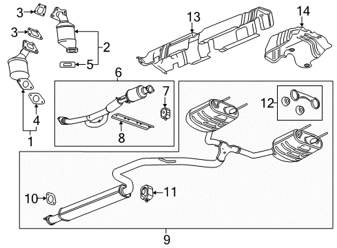 2018 Buick LaCrosse Exhaust Manifold Diagram