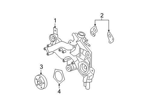 2008 Buick LaCrosse Water Pump Diagram 3 - Thumbnail