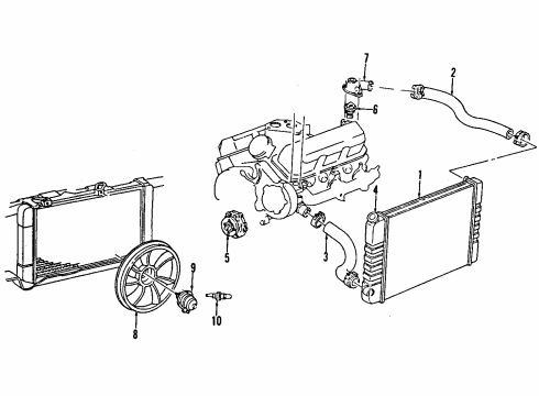 1994 Chevy Lumina APV Cooling Fan Diagram