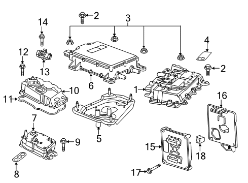 2018 Chevy Volt Electrical Components Diagram