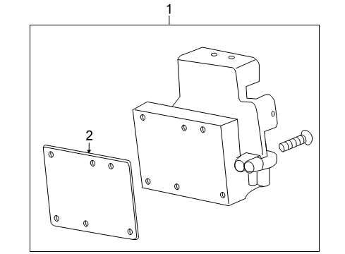 2008 Hummer H2 Overhaul Kit Diagram for 25826149