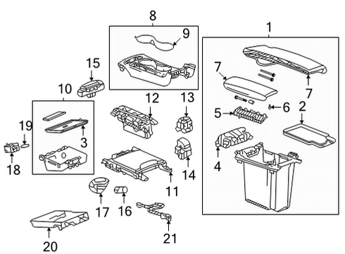 Compartment Diagram for 84911689