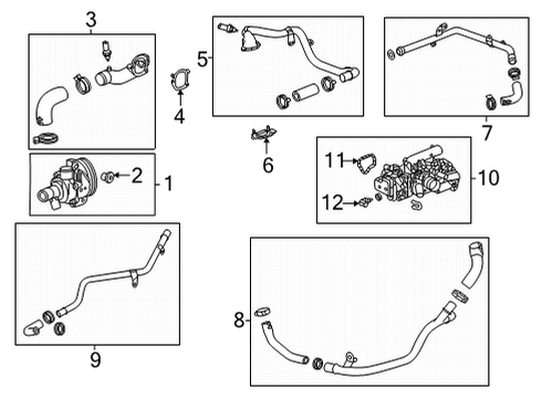 2025 Cadillac CT4 Water Pump Diagram 2 - Thumbnail