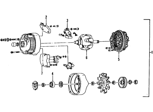 1987 Chevy S10 Blazer Alternator Diagram