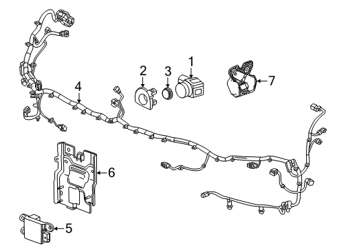 2025 GMC Yukon XL Cruise Control System Diagram 2 - Thumbnail