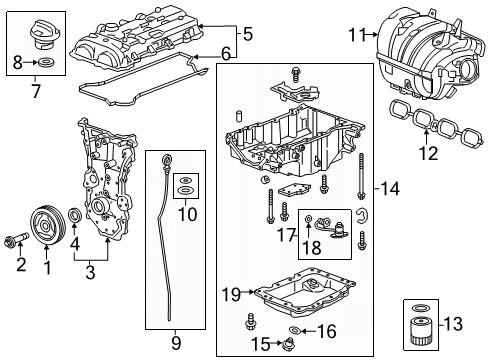 2020 Buick Envision Engine Parts Diagram 3 - Thumbnail