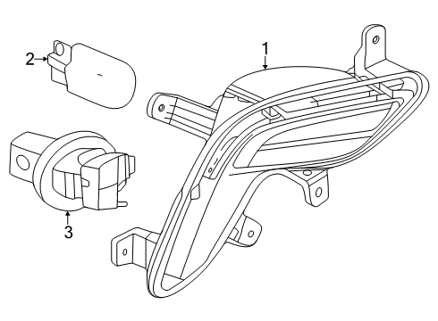 2025 Buick Envista Bulbs Diagram 2 - Thumbnail