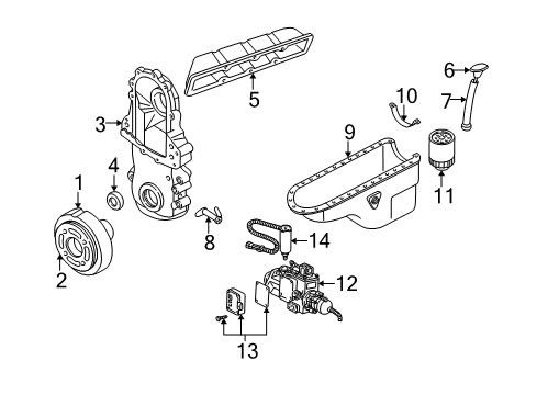 2002 GMC Savana 3500 Diesel Injection Pump Diagram
