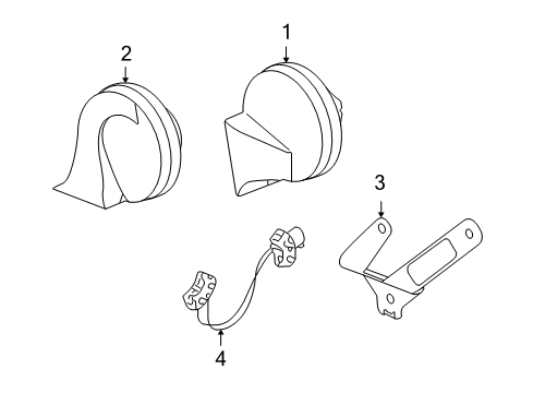 2006 Cadillac XLR Horn Diagram