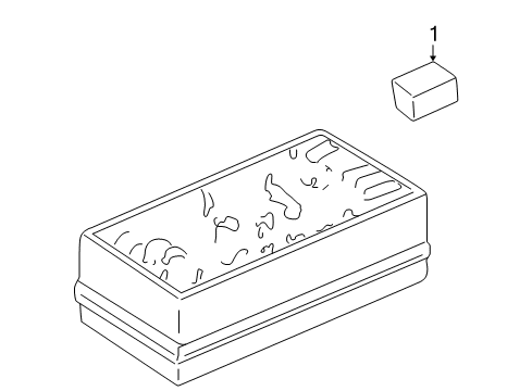 2004 Cadillac Seville Daytime Running Lamp Components Diagram