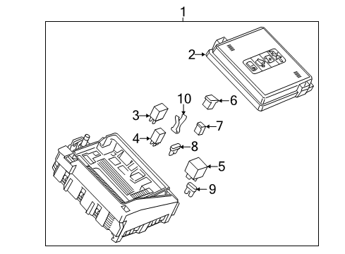 2024 Chevy Traverse Limited Fuse & Relay Diagram