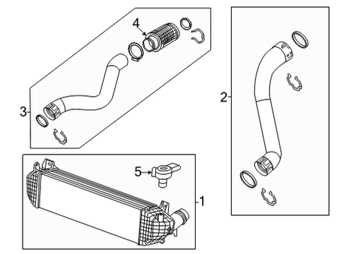 2025 Cadillac CT4 Intercooler - Belts Diagram 2 - Thumbnail