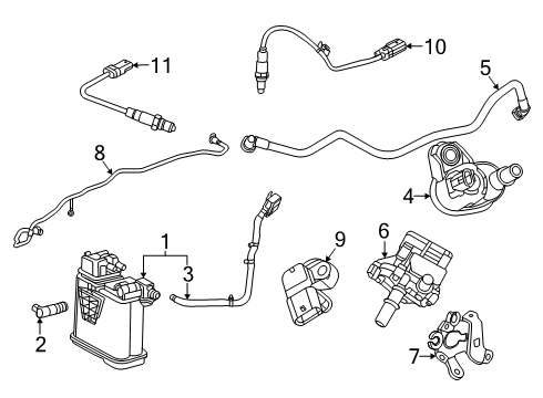 2024 Buick Encore GX Vapor Canister Diagram 2 - Thumbnail