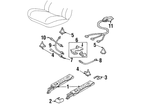 1997 Oldsmobile Cutlass Power Seats Diagram