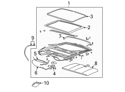 2000 Buick Regal Sunroof Diagram