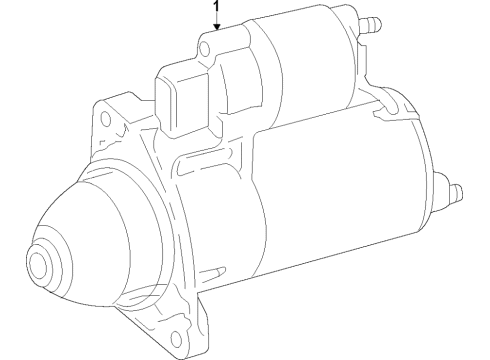 2023 Chevy Equinox Starter Diagram 2 - Thumbnail