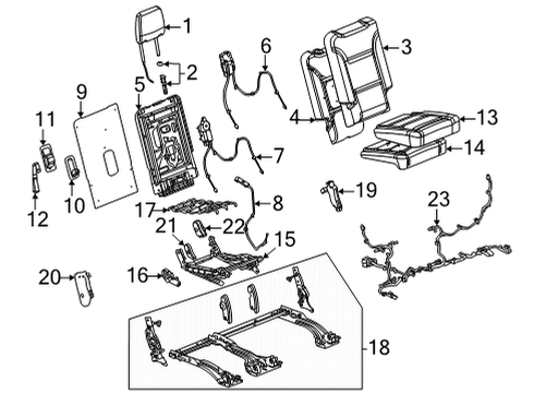 2025 Chevy Suburban Power Seats Diagram 6 - Thumbnail