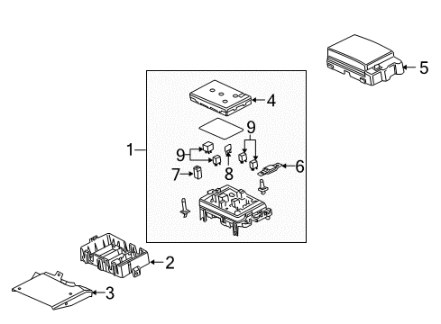 2003 Chevy SSR Electrical Components Diagram