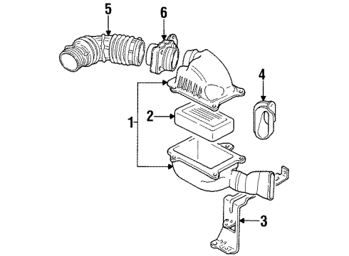 1997 Chevy Monte Carlo Powertrain Control - Air Diagram 2 - Thumbnail