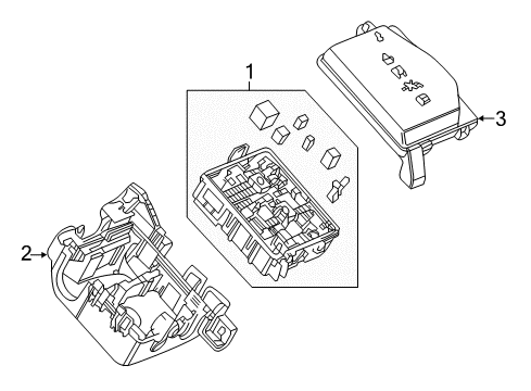 2023 Chevy Bolt EV Relay Box Diagram for 42794696