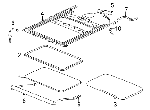 2004 Buick Rainier Sunroof Diagram