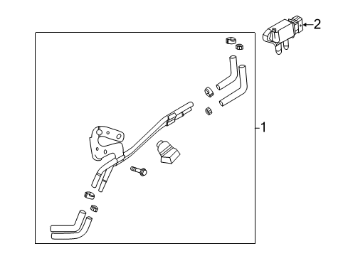 2018 Chevy Cruze Emission Components Diagram 4 - Thumbnail
