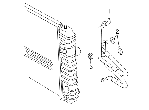 1999 Pontiac Sunfire Trans Oil Cooler Diagram
