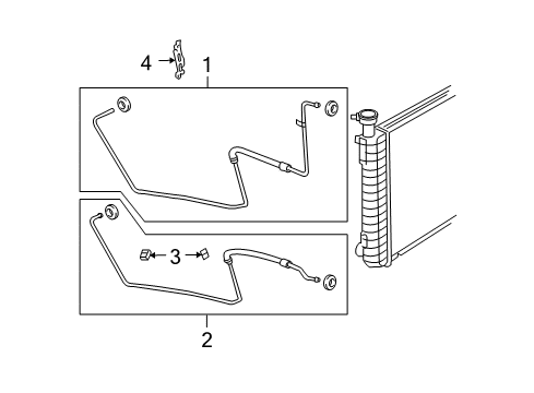 2005 Chevy Express 2500 Trans Oil Cooler Diagram 2 - Thumbnail