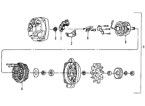 1987 Cadillac Allante Alternator Diagram