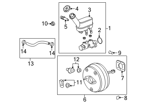 2009 Saturn Outlook Dash Panel Components Diagram