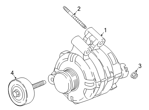 2024 Chevy Traverse Limited Alternator Diagram 2 - Thumbnail