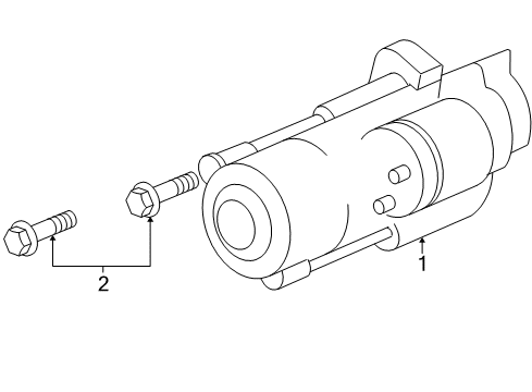 2010 Buick Lucerne Starter Diagram 2 - Thumbnail