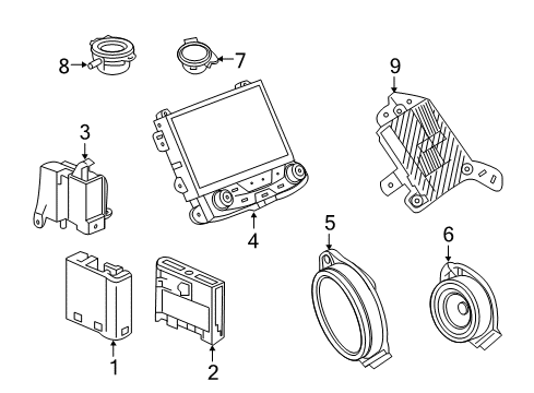 2023 Chevy Equinox Sound System Diagram