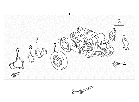 2015 Chevy Camaro Water Pump Diagram 4 - Thumbnail