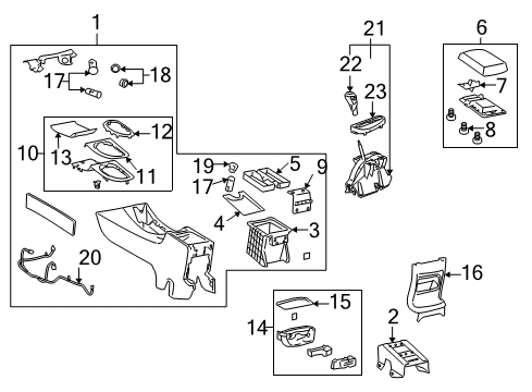 2010 Chevy Impala Gear Shift Control - AT Diagram