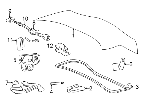 2006 Chevy Monte Carlo Trunk Diagram