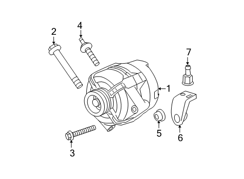 2008 Chevy Malibu Alternator Diagram 4 - Thumbnail