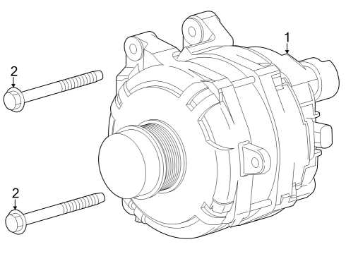 2024 Chevy Colorado Alternator Diagram