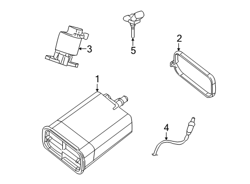 2000 Saturn LS2 Valve Gasket Diagram for 90467547