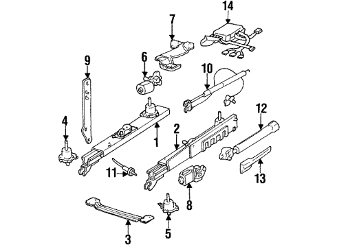 1994 Cadillac DeVille Power Seats Diagram