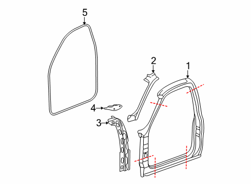 2007 Chevy Silverado 2500 HD Uniside Diagram 6 - Thumbnail