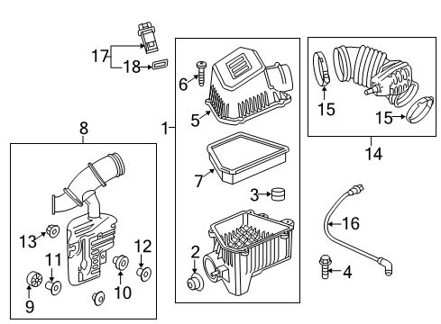 2017 GMC Terrain Filters Diagram 2 - Thumbnail
