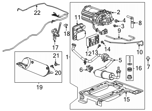 2024 Cadillac Escalade ESV Electrical Components Diagram 2 - Thumbnail