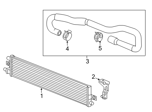 2014 Chevy Impala Radiator & Components Diagram 2 - Thumbnail